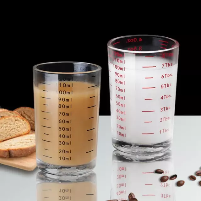 1Pc 30 ML Glass Measuring Cup With Scale Shot Glass Liquid Glass