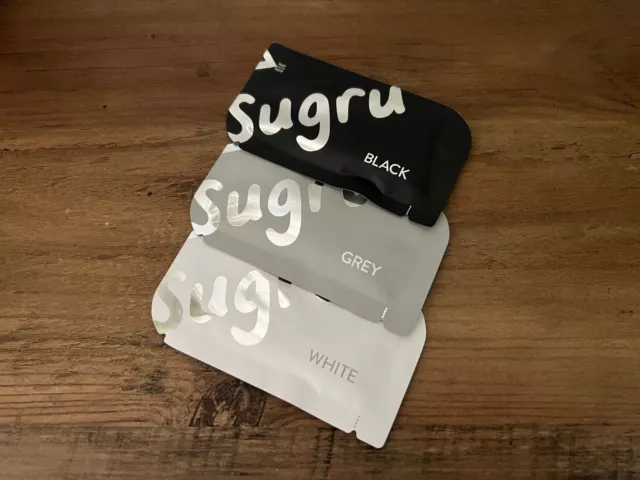 Single Genuine Sugru Mouldable Glue Packet [Black/White/Grey]