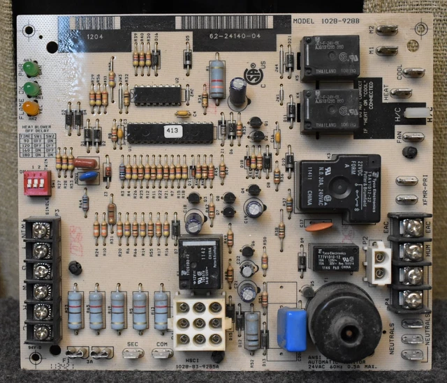 622414004 GAS FURNACE control board Rheem Ruud 1028928B 127.46