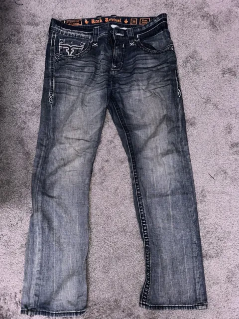 rock revival jeans mens 36x34