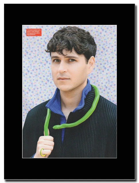 Vampire Weekend -  Koeing Ponders   - Matted Mounted Magazine Artwork