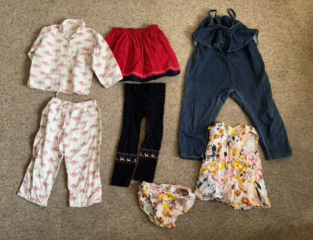 Pacchetto vestiti bambina età 1,5-3 anni