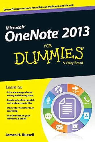 OneNote 2013 For Dummies by Russell Book The Cheap Fast Free Post