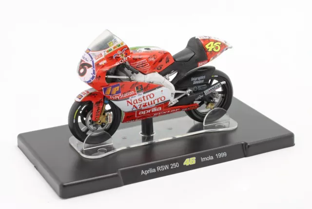 APRILIA RSW 250 #46 Valentino Rossi – Imola 1999 - 1/18 - Altaya