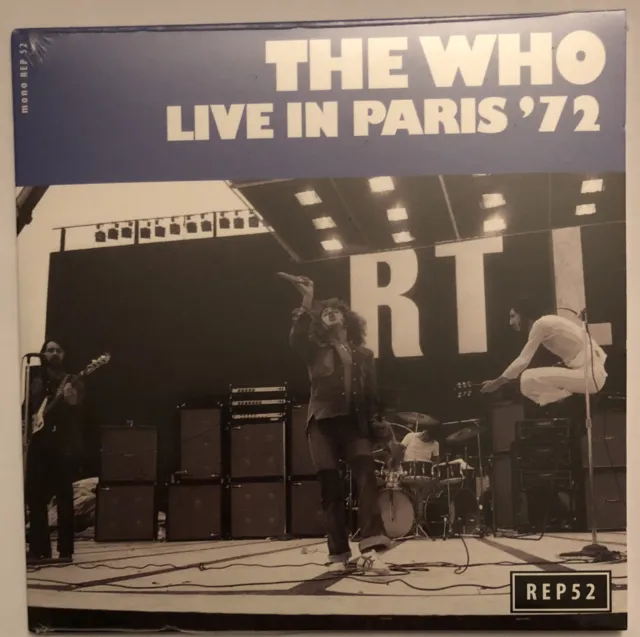 THE WHO - READY STEADY WHO SIX LIVE IN PARIS 1972 - New Vinyl Reco - B11501z
