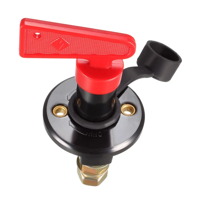 Coupe Circuit Batterie 12-48V 300A - Interrupteur Étanche Pour Voiture, Bateau, Camion, Moto