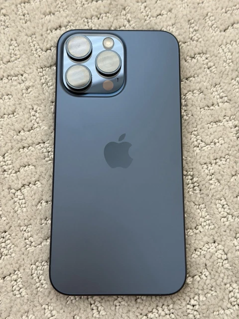 APPLE IPHONE 15 Pro Max 256GB Blue Titanium Factory Unlocked