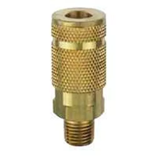 New Plews Tru-Flate 13-325 Air Line Compressor 1/4" Male Coupler Hose Fitting