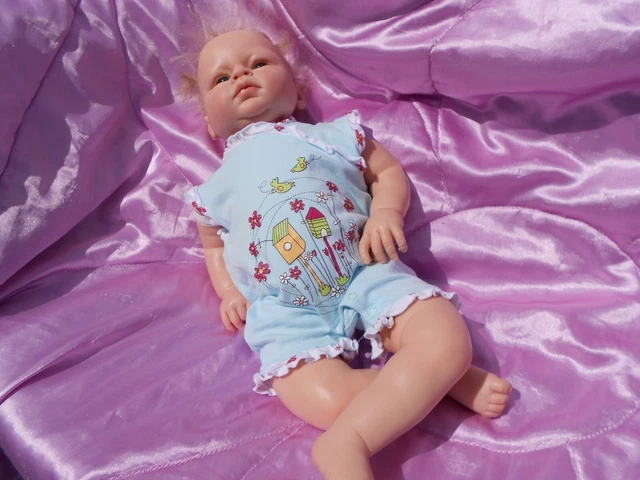 Combishort Pour Bébé 3 Mois Ou Poupée Reborn - Taille 55cm - Occasion Bon état