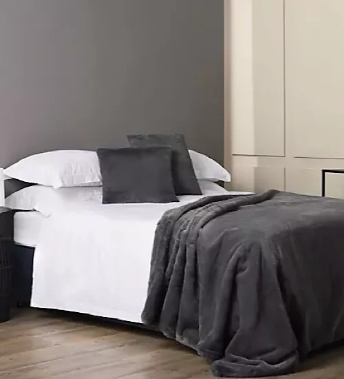 Kelly hoppen fur throw online