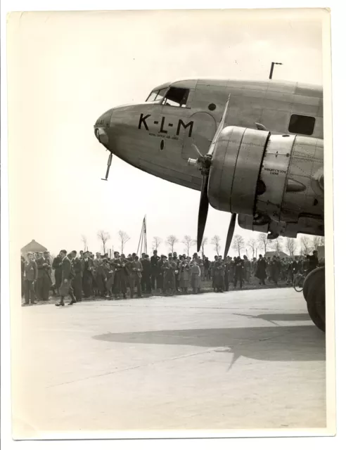 NETHERLANDS 1935 PHOTO ( 240 x 180 mm ) -DC 2 --PH-AKG --VF