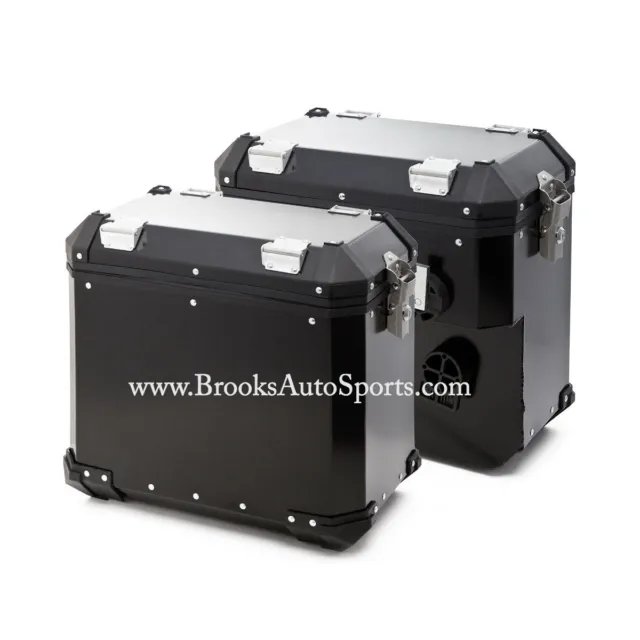 Panniers Black (Left + Right Bags) For F850GS/F750GS