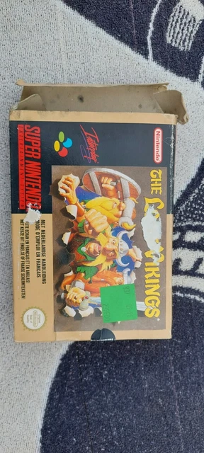 the lost vikings snes Fra, Boite Vide