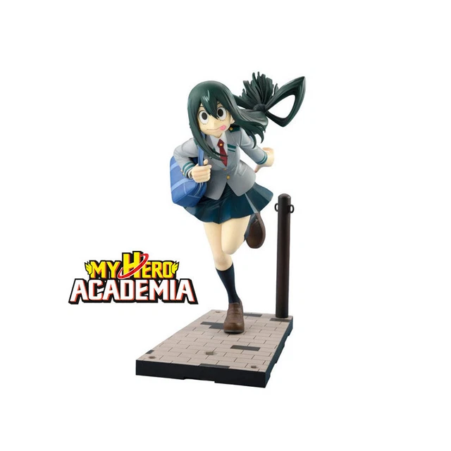 Figurine Miniature MY HERO ACADEMIA Tsuyu Asui GC#2 - Produit Officiel Bandai Japon 2024, En PVC Multicolore