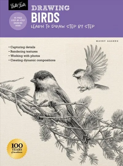 DRAWING BIRDS : Learn to Draw Step by Step, Paperback by Aaseng, Maury ...