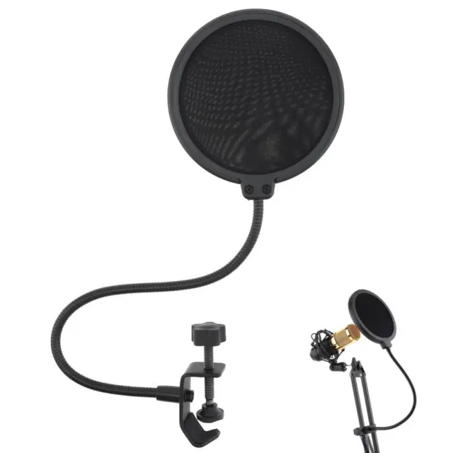 Pop filter Studio Microphone Mic Wind Screen Pop Filter for Speaking Recording