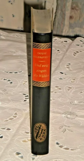 TRYGVE GULBRANSSEN Und ewig singen die Wälder Gebunden 1958 Bertelsmann