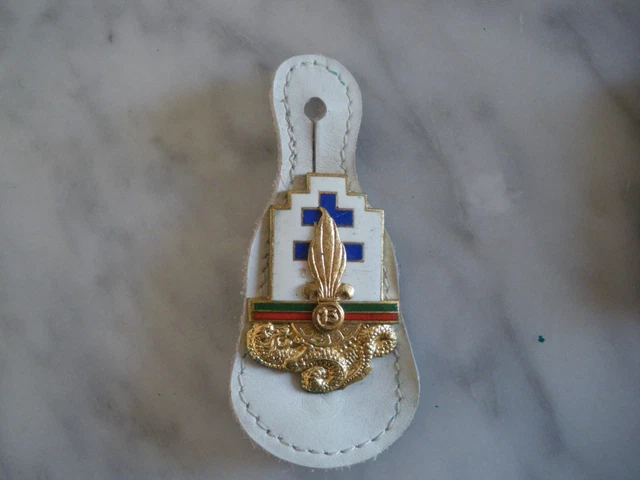 Insigne Légion Étrangère 13° DBLE 3° Compagnie - Numéroté - Original