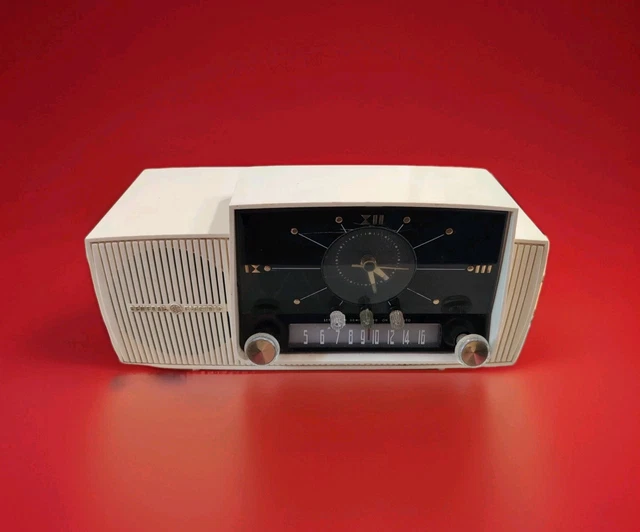 オーディオ機器 GENERAL ELECTRIC ラジオ時計 1950製MADE IN USA