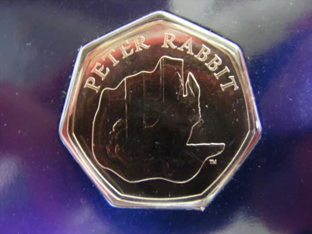 Change Checker Peter Rabbit 50p 2020 Sealed & Uncirculated