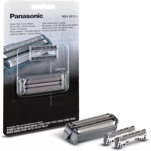 Panasonic WES9012Y Lamée Interne + Externe pour Rasoir ES8813/8078/8044/8043