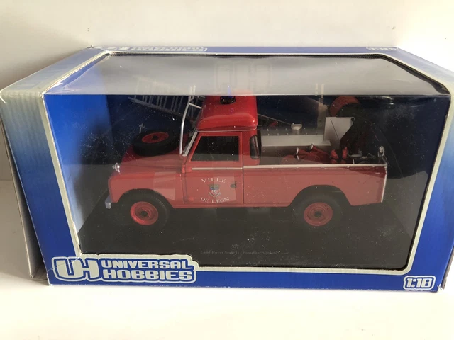 UH 1/18 LAND Rover Defender POMPIER DE LYON No autoart otto EUR 149,00 ...