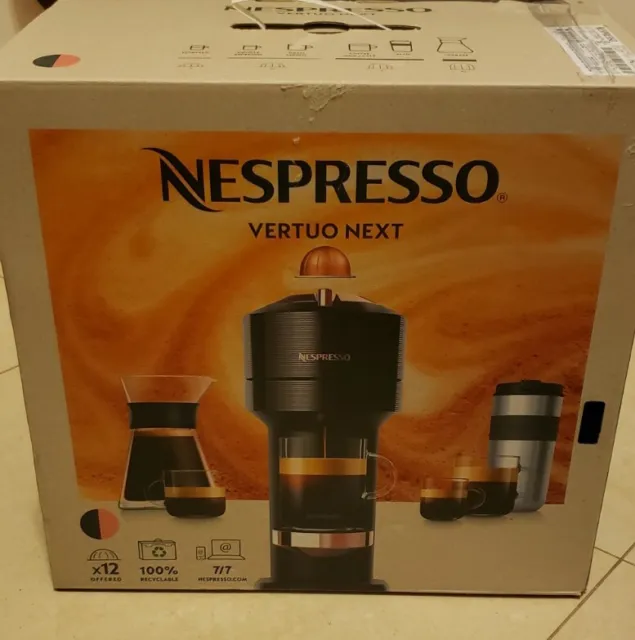 Nespresso by Breville Vertuo Next Premium Coffee Espresso Machine Black Matte