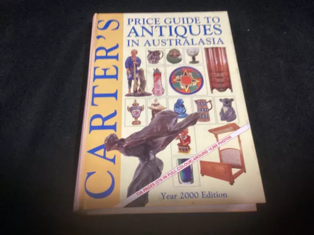 Book, Carter’s Price Guide to Antiques in Australasia, 2000