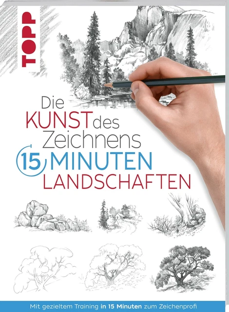 Die Kunst des Zeichnens 15 Minuten - Landschaften | Frechverlag | Deutsch | Buch