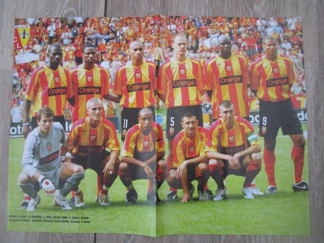 1/2 PAGE POSTER de revue Vintage )) équipe RC LENS 1977 EUR 5,90 - FR