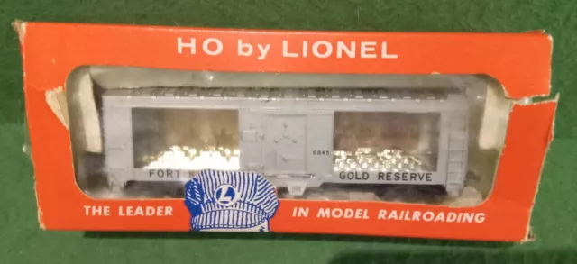 Lionel HO 0845 Fort Knox Gold Reserve Car Postwar Bullion Transport