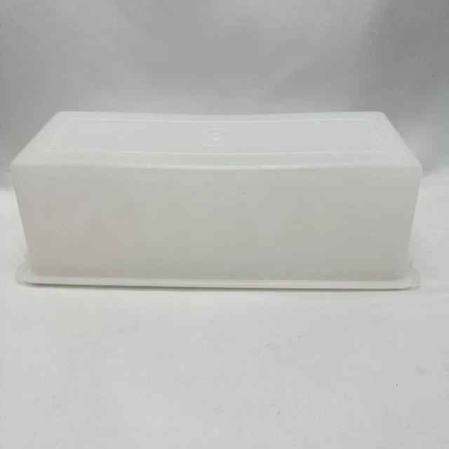 VINTAGE TUPPERWARE VELVEETA Block Cheese Keeper Butter Container 5183