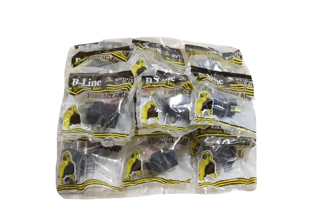 Lot Of 18. B-Line Bvt075 Pipe Clamp. 3/4" O.d, Zinc-Plated, For Use With Struts