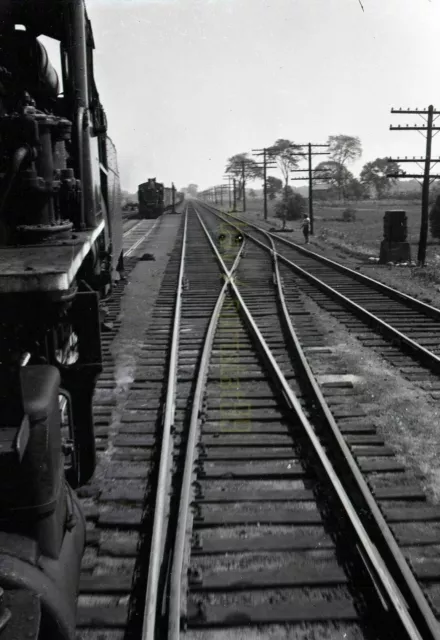 DH Delaware & Hudson Steam Locomotives - Vintage Railroad Negative