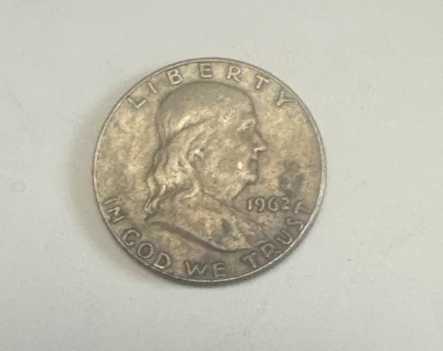 1962 D Franklin Half Dollar - Free Shipping