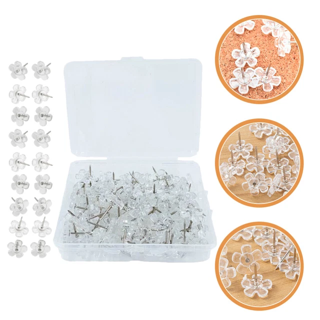 100 pcs austauschbarer Push-Pin-Multifunktion