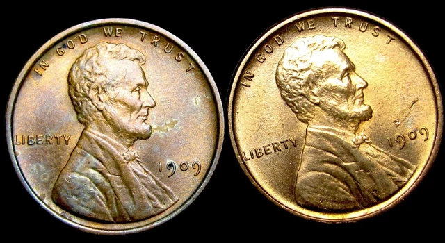 1909 1909 VDB Lincoln Cent Wheat Penny ---- Gem BU+ Detail Coin Lot  ---- #NN325