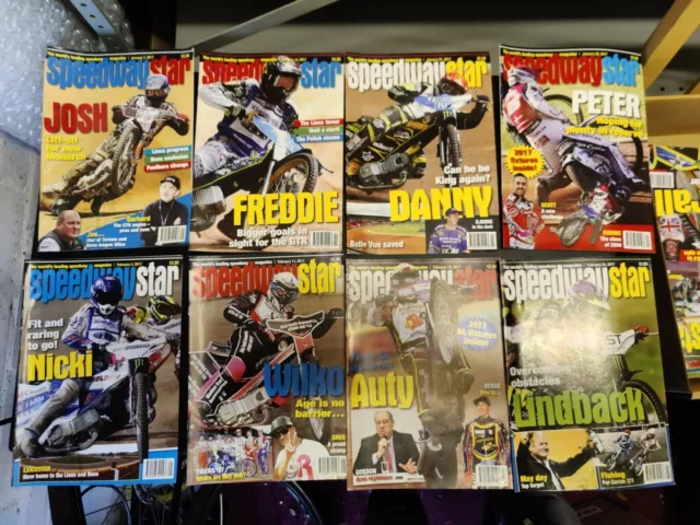 Speedway Star Magazine 2017 Complete (52 issues) Collectible Vintage