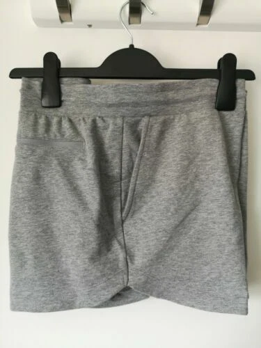 M&S Goodmove pantaloncini sportivi elasticizzati cotone UK 20 GRIGI
