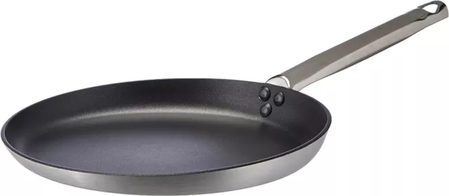 Ustensiles de Cuisine Agnelli Poêle CM 24 pour Crépes, Aluminium Antiadhérent, À