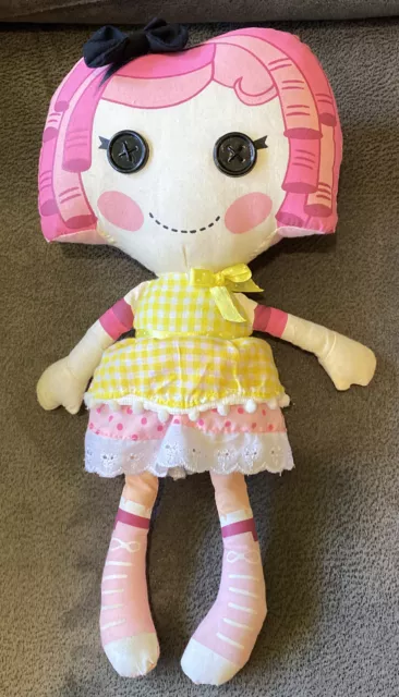 Lalaloopsy Crumbs Sugar Cookie Plush Doll Kids Toy Approx 34Cm Soft Doll