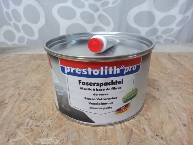 PRESTO Glasfaserspachtel Profi 1,8kg Styrolreduziert Mit Härter Faserspachtel