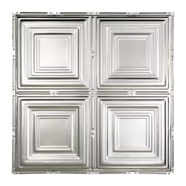 Great Lakes Tin - 2ft x 2ft Syracuse Tin Ceiling Tile (Case of 5)