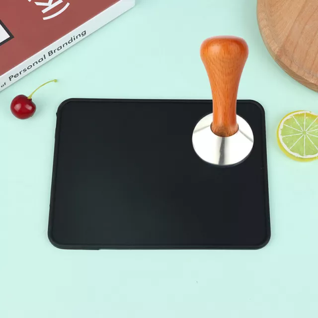 Food Grade Silicone Rubber Espresso Mat 8X6 Inch(21cm X 15cm)Coffee Tamper-EL