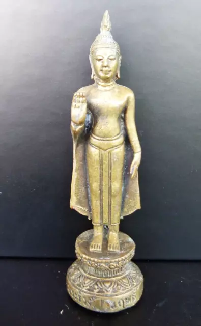 Old Thai Amulet Buddha, Ayutthaya Buddha Bronze