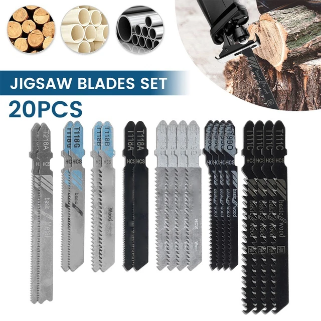 Dispositivo de sujeción hojas de sierra T111C T118A T118B T119B T218A Wear resistencia 20 piezas