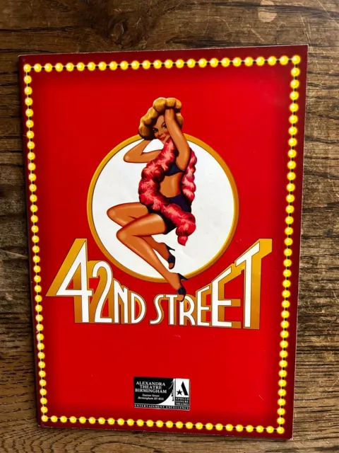 42ND STREET The Musical Theatre Tour Programme GEMMA CRAVEN Birmingham