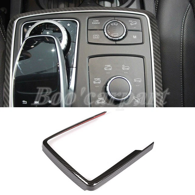 Rückspiegel Gehäuse Für Mercedes ML-Klasse W166 - Carbon Optik Abdeckung In Bright Black