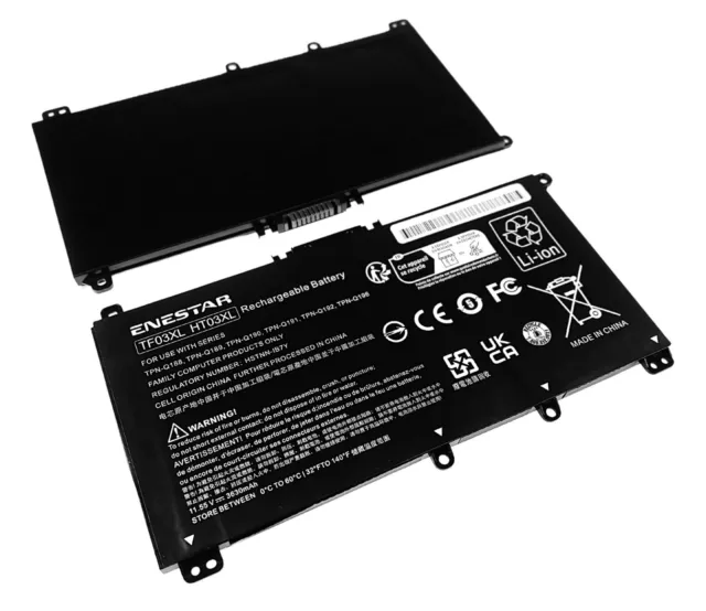 Batterie HSTNN-LB7L HSTNN-LB7X HSTNN-UB7J TF03XL TPN-C131 pour HP Laptop 3630mAh