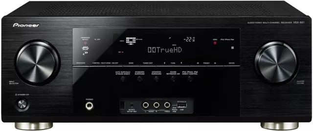 Pioneer VSX-921-K 7.1-Kanal AV-Receiver mit 4x HDMI-Eingängen AirPlay, DLNA TOP!